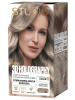 Стойкая крем-краска 3D Holography, тон 8.1 Пепельный светло-русый