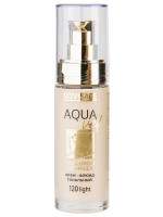 Крем-флюид тональный Aqua Veil Hyaluron Complex, тон 120 Light 