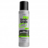 Keratin Pro Style Лак для волос Безупречный объем и фиксация экстрасильная фиксация 500мл
