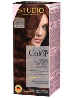 Ultima Color Стойкая Крем-краска для волос, тон 6.73 золотистый кофе