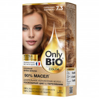 Only Bio Color Стойкая крем-краска, тон 7.3 Сияющая карамель